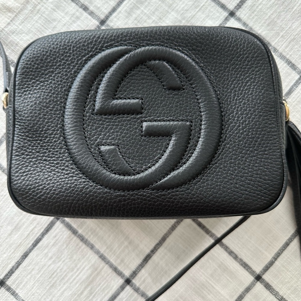 EUC Gucci Soho Crossbody Bag in Black